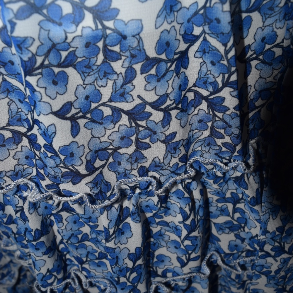 NWT BEE DARLIN JUNIORS FLORAL PRINT SHORT MINI DRESS 11/12 - Picture 6 of 7